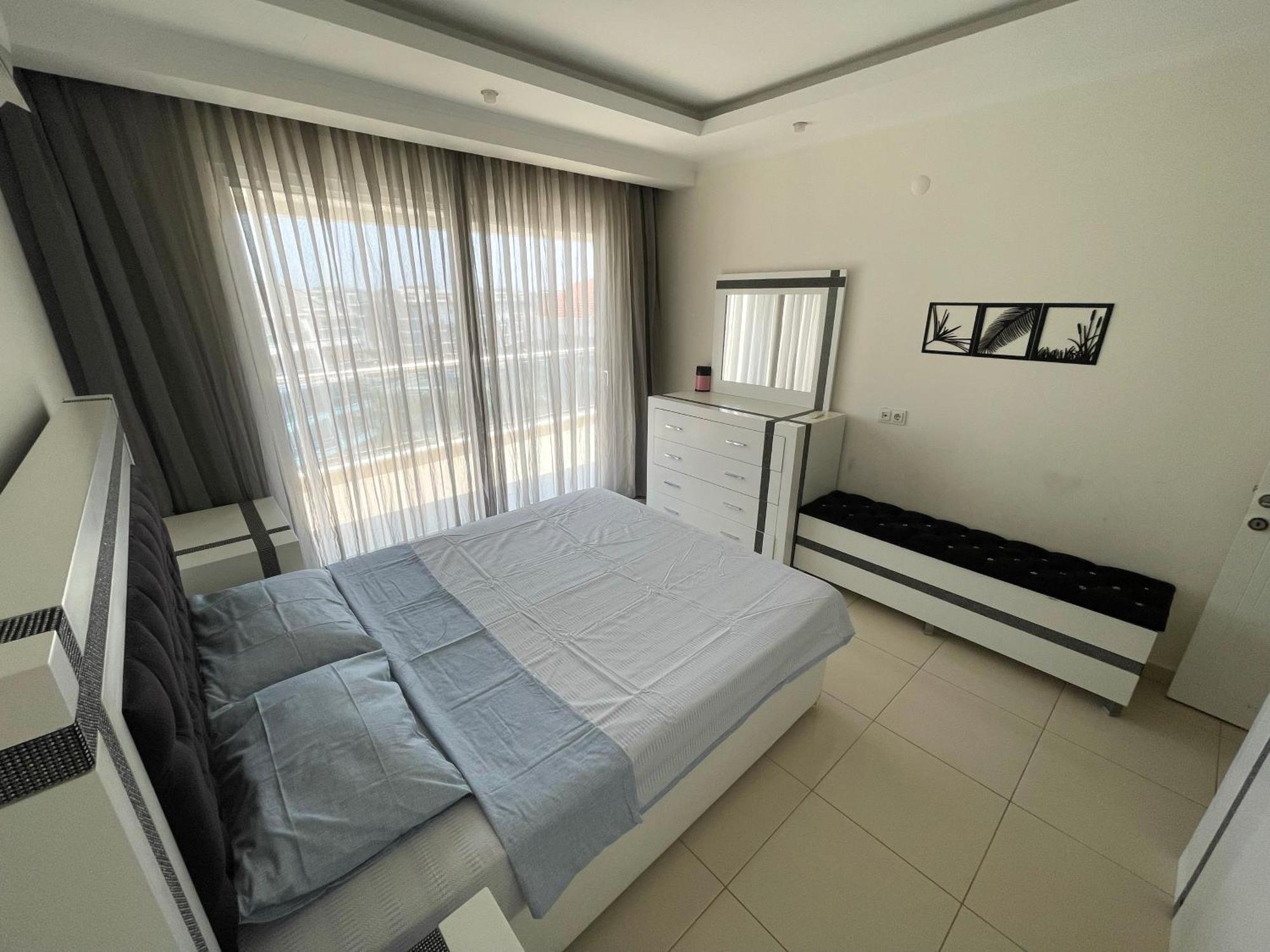 Sa Apartments! Sea And Mountain View 2Bd Duplex Leilighet Alanya