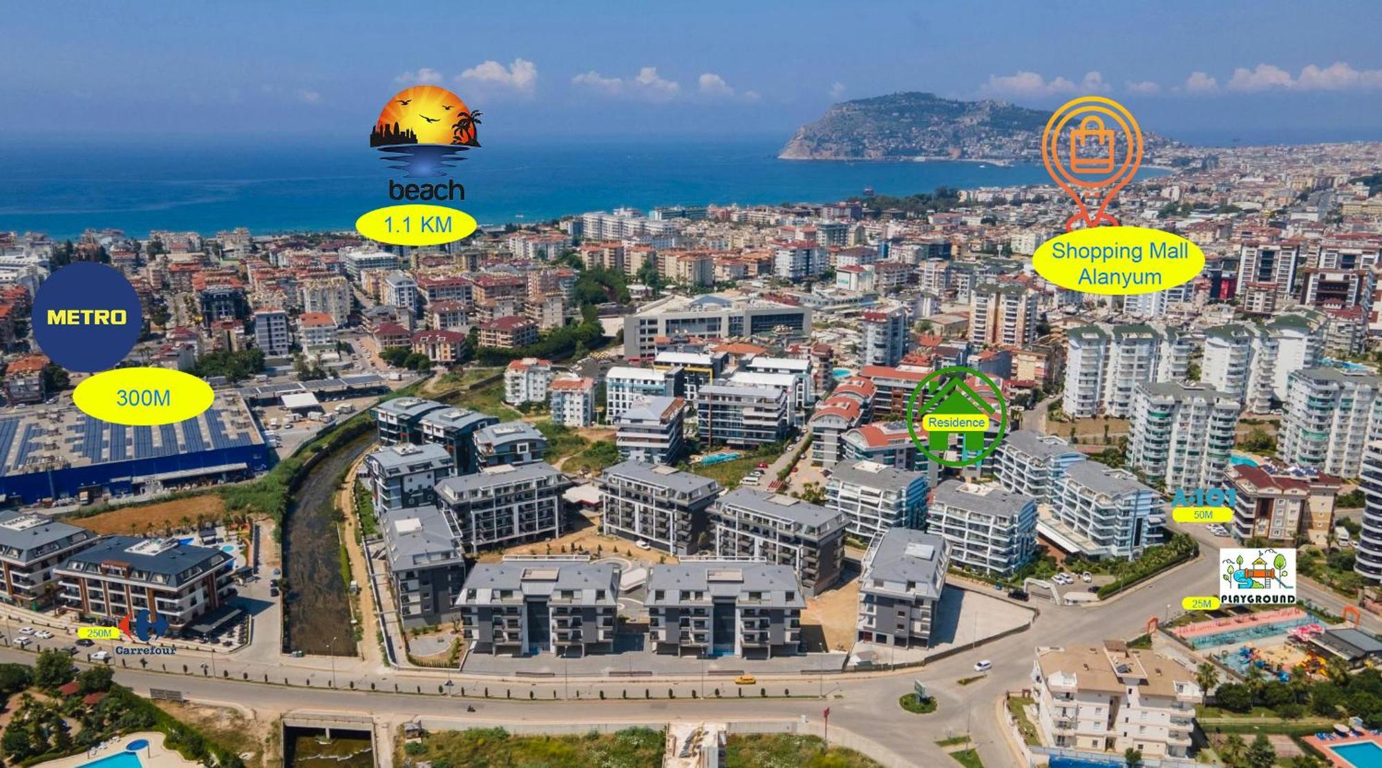 Sa Apartments! Sea And Mountain View 2Bd Duplex Leilighet *