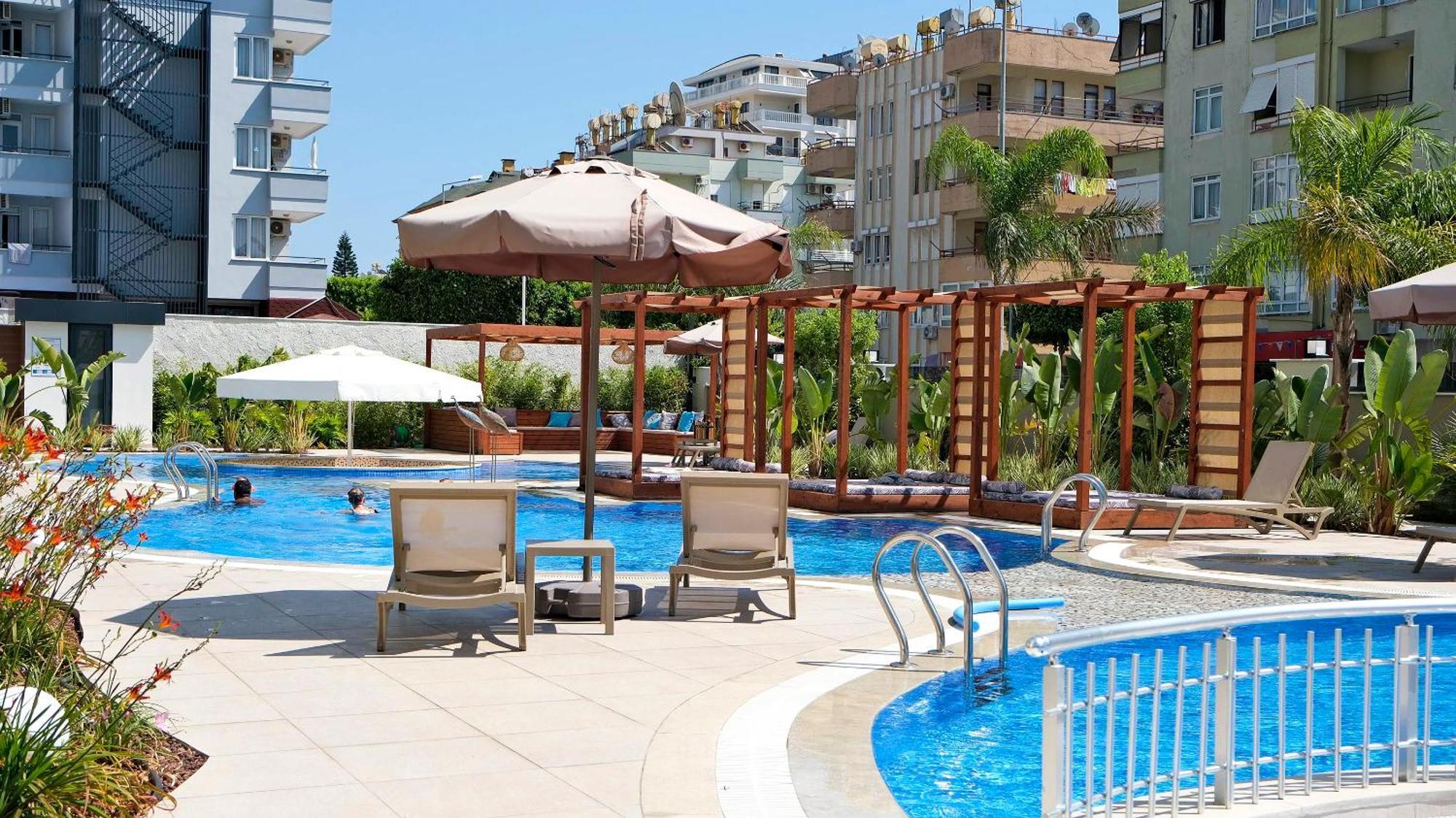 Sa Apartments! Sea And Mountain View 2Bd Duplex Leilighet Alanya