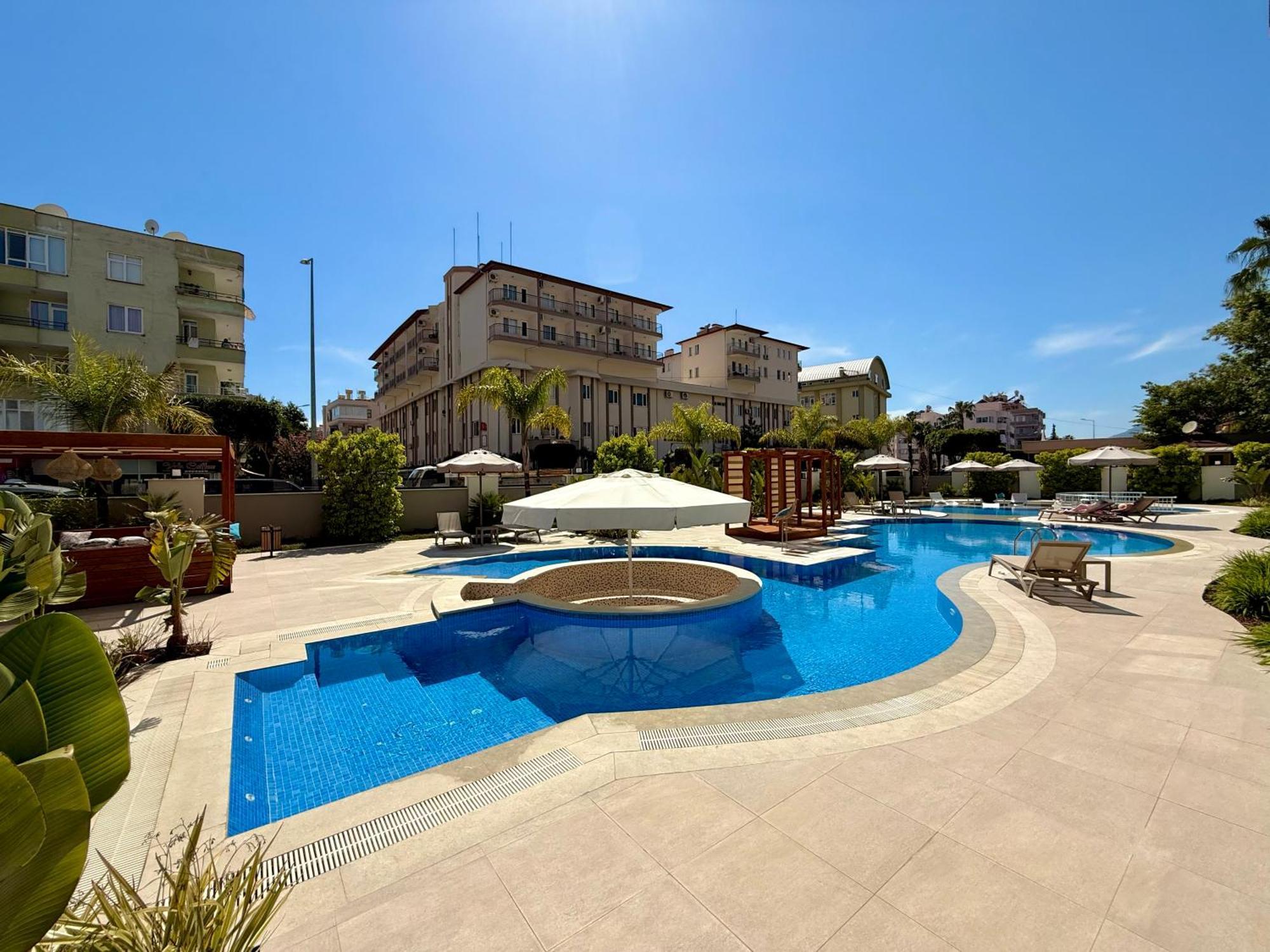 Sa Apartments! Sea And Mountain View 2Bd Duplex Leilighet Alanya