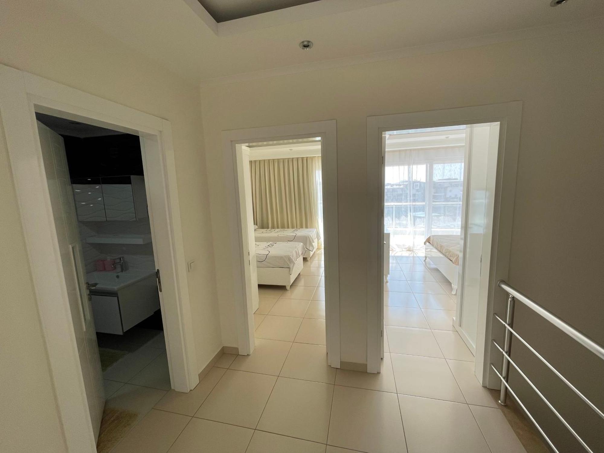 Sa Apartments! Sea And Mountain View 2bd Duplex Alanya